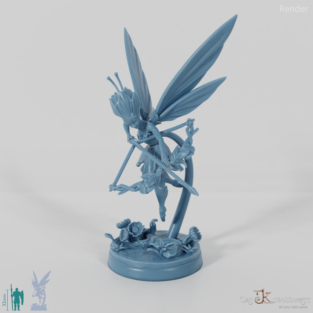 Selige Feen-Bogenschützin D 01