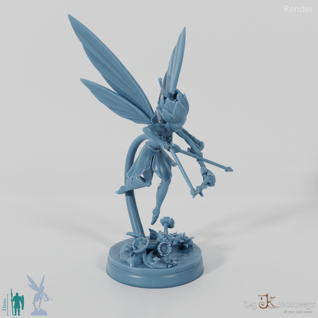 Selige Feen-Bogenschützin D 01