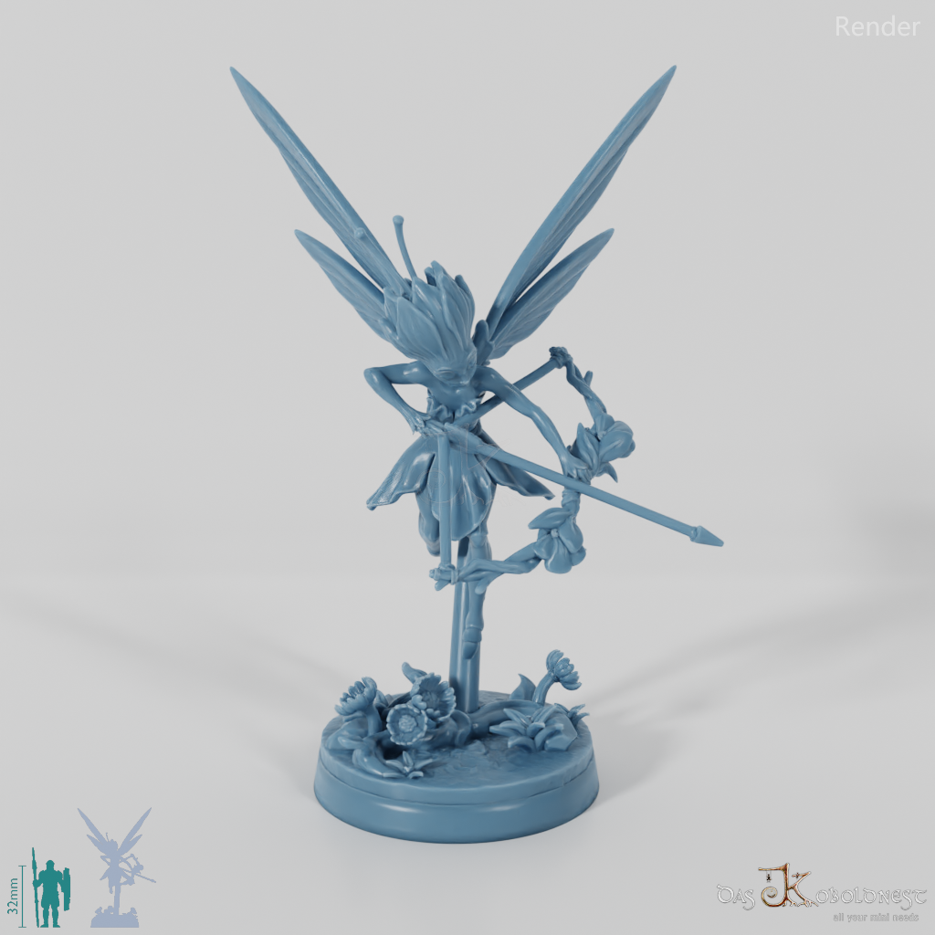 Selige Feen-Bogenschützin D 01