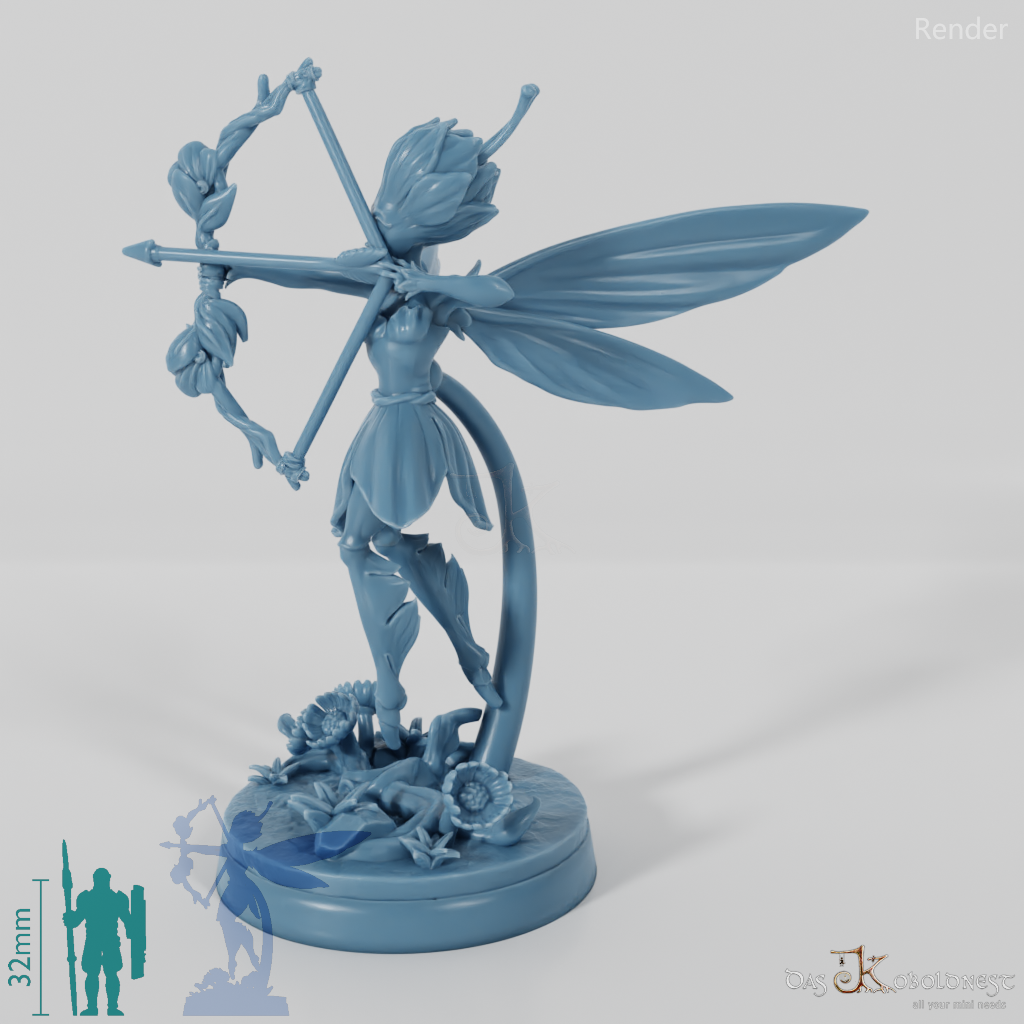 Selige Feen-Bogenschützin E 01