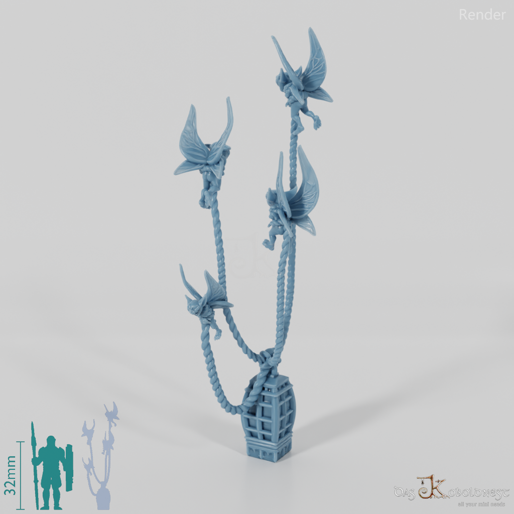 Gefesselte Feenwesen