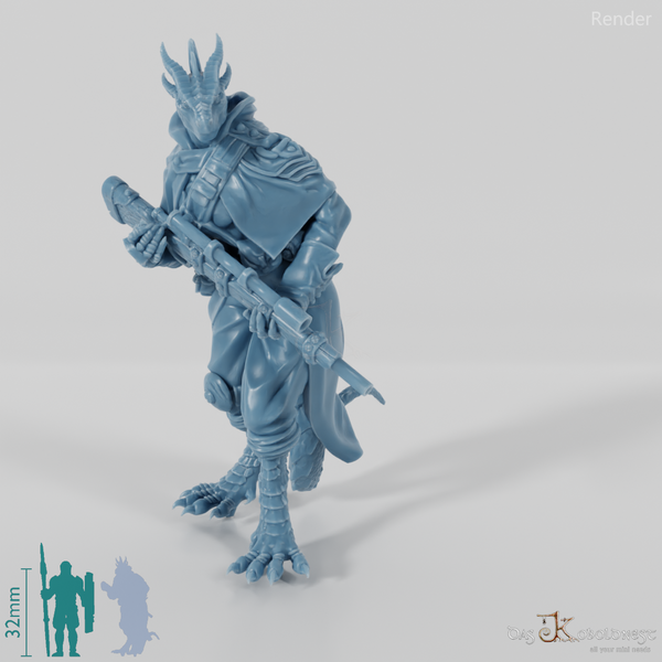 Dragonborn-Gewehrschützin 03