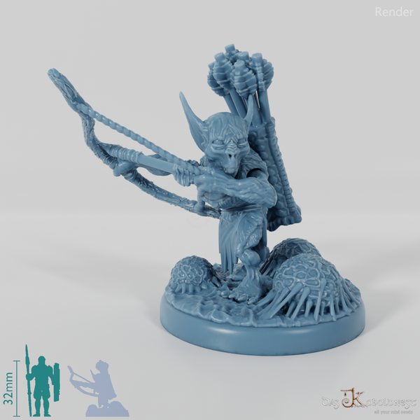 Waldgoblin-Scharfschützen- Komplettset