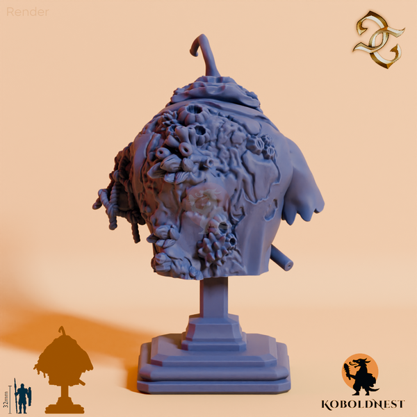 Büste - Jack Vierarm, Tiefseepirat