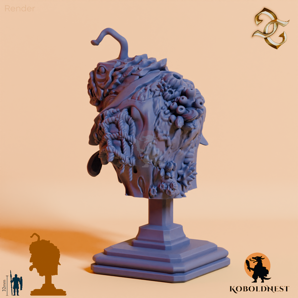 Büste - Jack Vierarm, Tiefseepirat