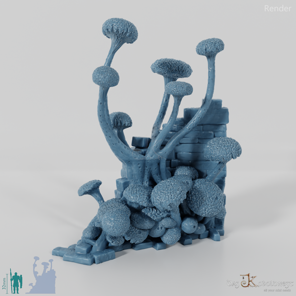 Pilzüberwucherte Ruine A