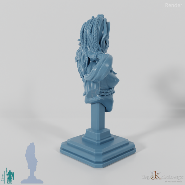 Büste - Fury, Orkische Küstenkriegerin