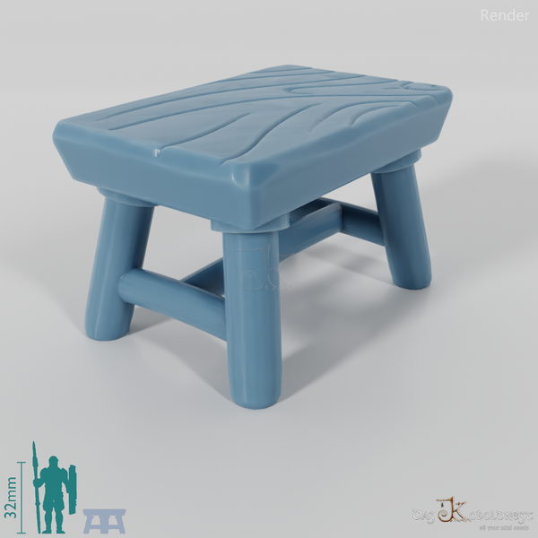 Hocker - Stabiler Holzhocker