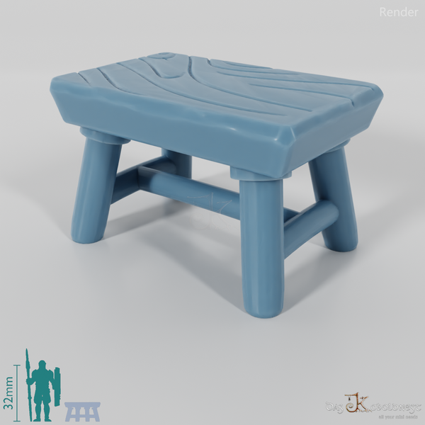 Hocker - Stabiler Holzhocker