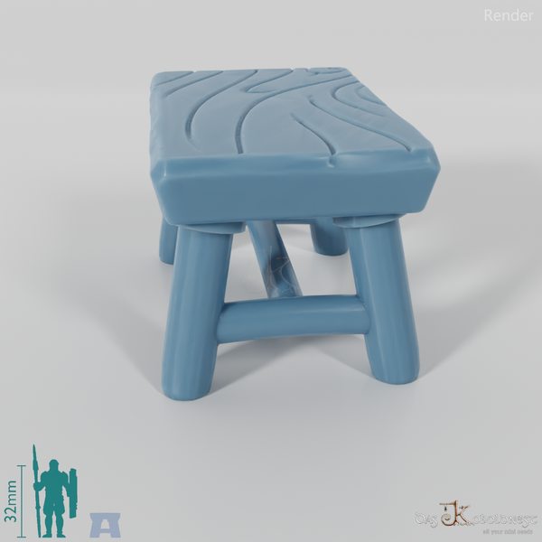 Hocker - Stabiler Holzhocker