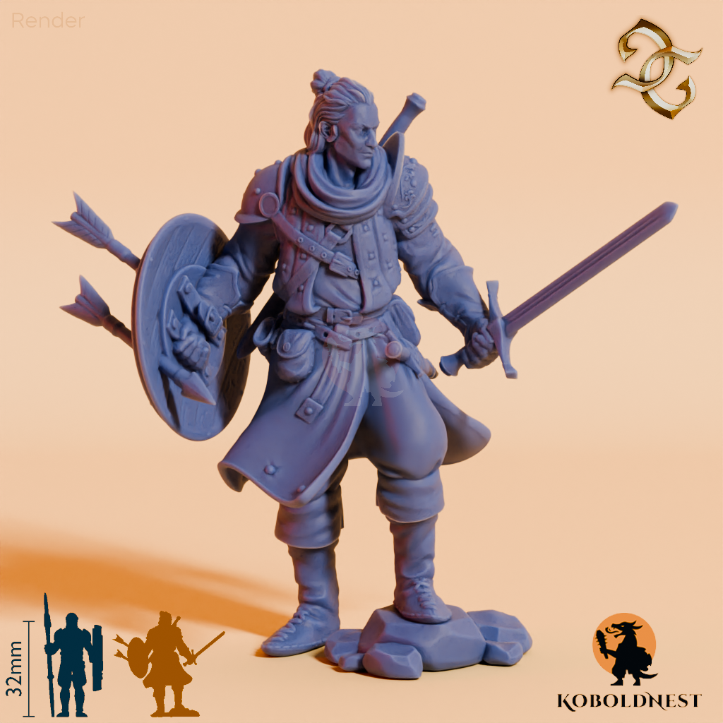 Gaven, Tapferer Krieger
