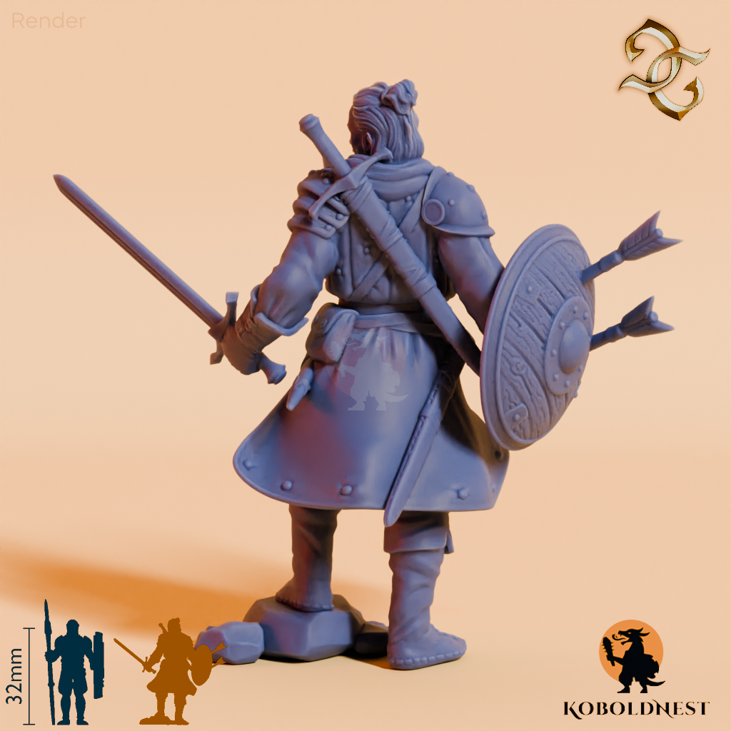 Gaven, Tapferer Krieger
