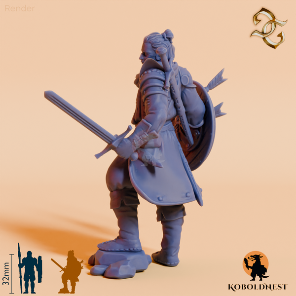 Gaven, Tapferer Krieger