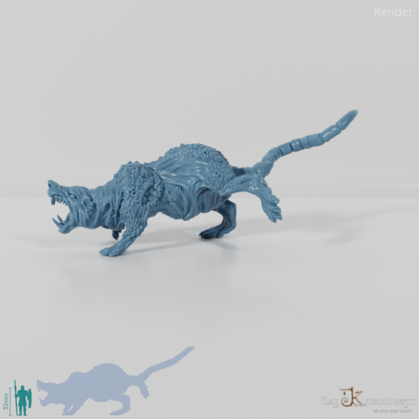 Gigantische Pestratte