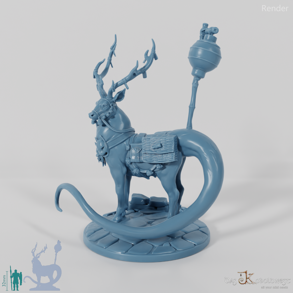 Glade, Gesattelter Geisterhirsch