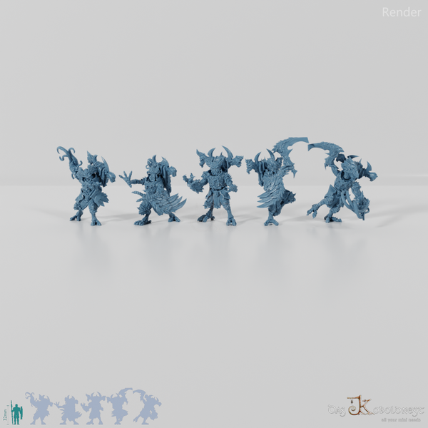 Void Blessed Soldiers - Haunted Gladiators of Change Komplettset