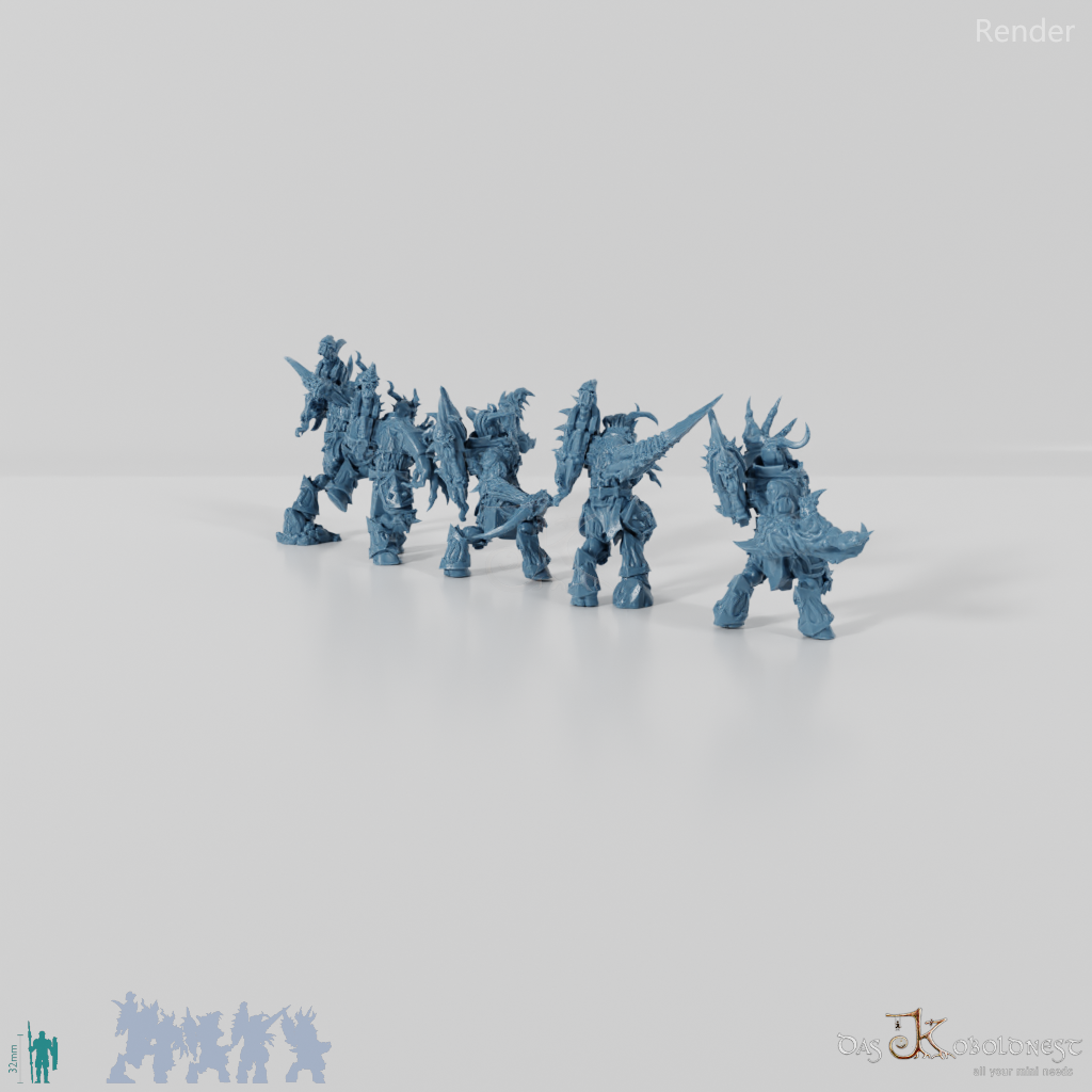 Void Blessed Soldiers - Haunted Gladiators of Wrath Komplettset