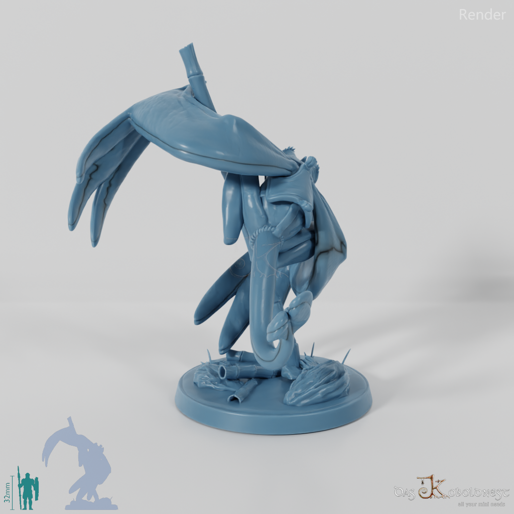 Glork, Gesattelter Flugfrosch