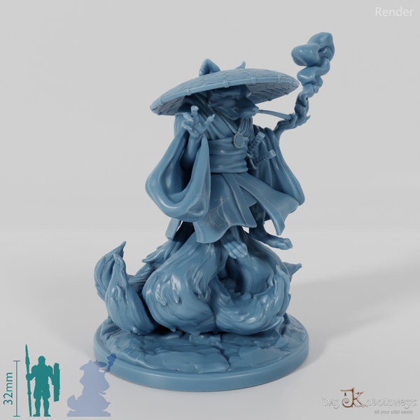 Großmutter Schnee, Tanuki-Magierin