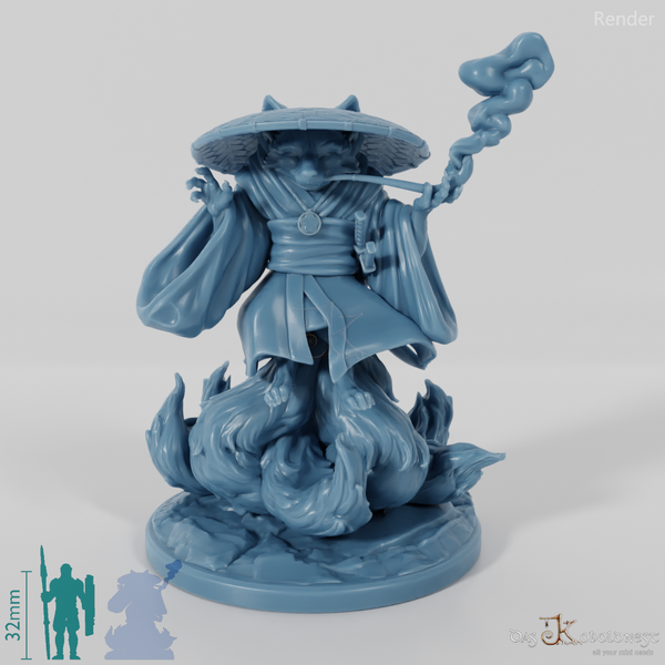 Großmutter Schnee, Tanuki-Magierin