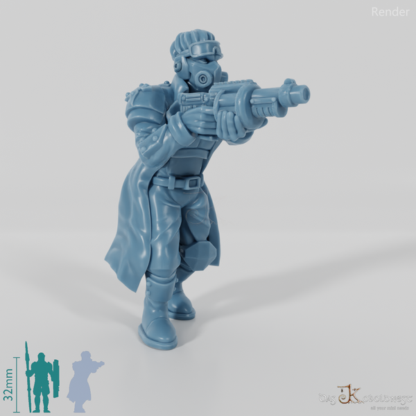 Space Soldiers - Infanterie mit Granatenwerfer 06