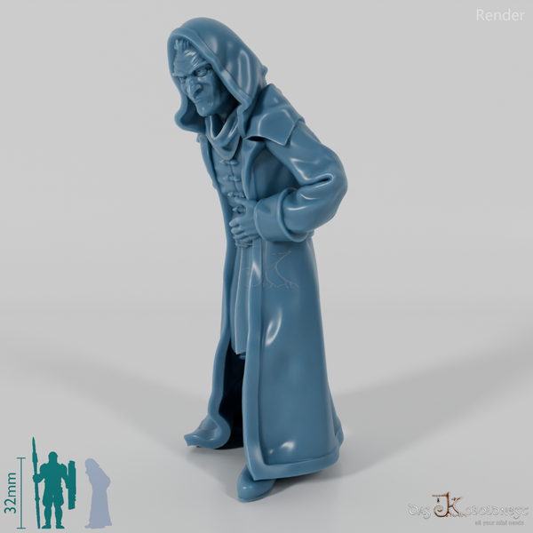 Grimhelm, doppelzüngiger Berater im Exil