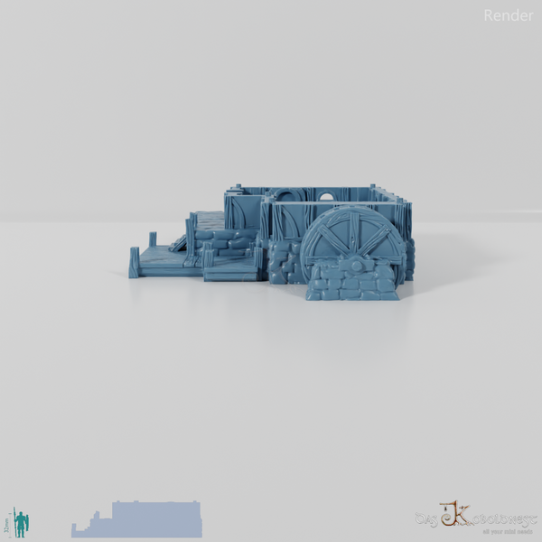 Halbling-Wassermühle