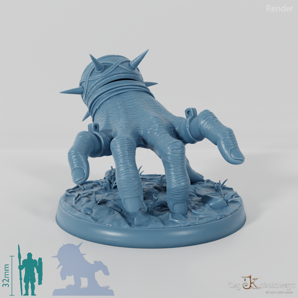 Krabbelnde Riesenhand 01