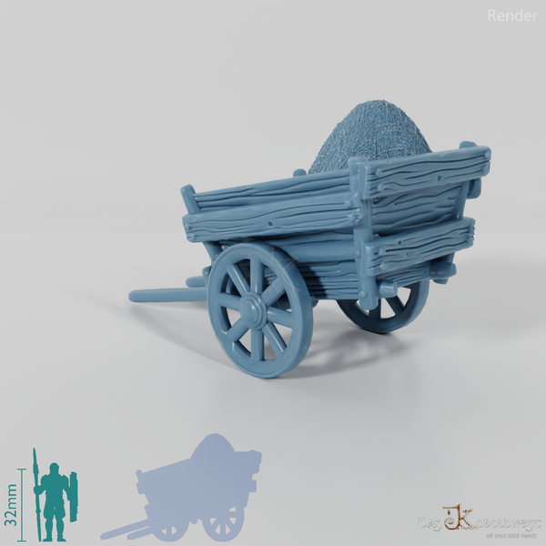 Wagen - Beladener Heuwagen