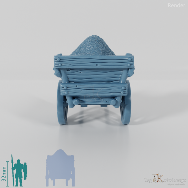 Wagen - Beladener Heuwagen