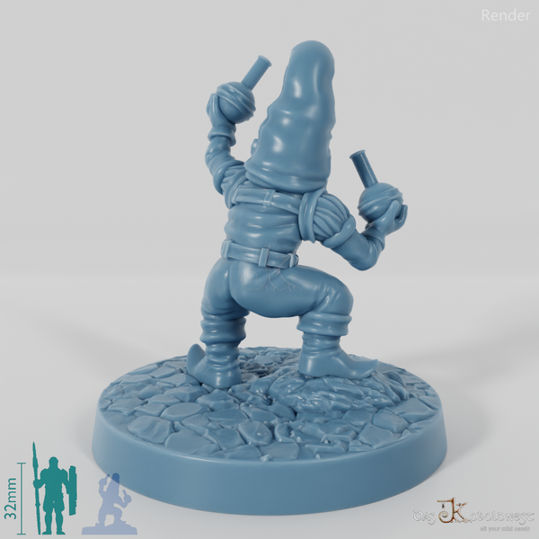 Gnom in Schutzanzug 01