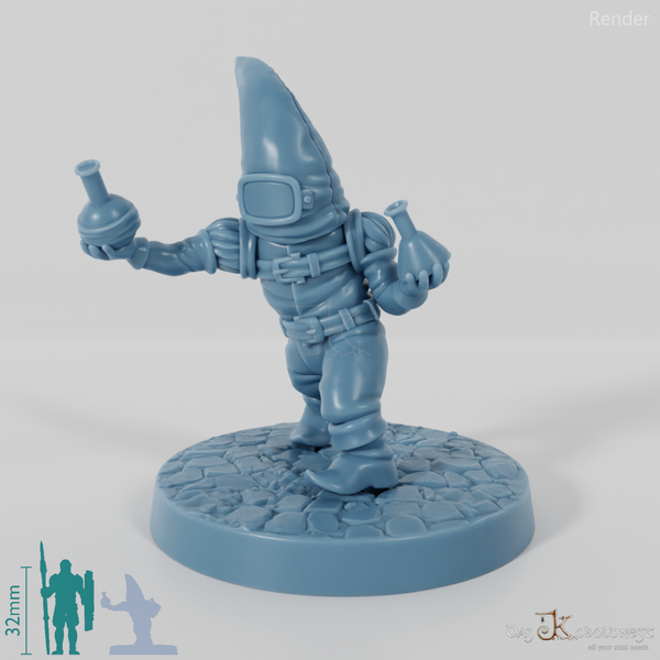 Gnom in Schutzanzug 03