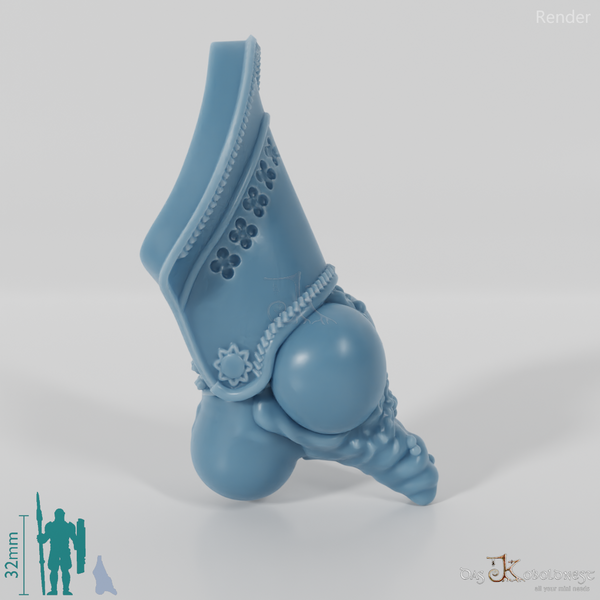 Vile Plague Mage - Head - Fly Priest B