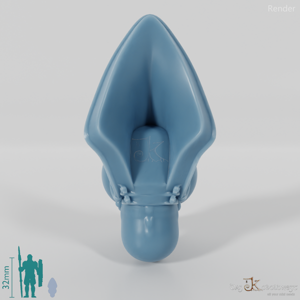 Vile Plague Mage - Head - Fly Priest B