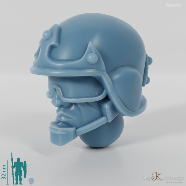 Space Soldiers - Infanteriekopf - Helm 02