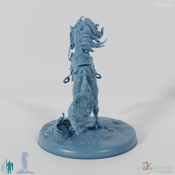 Kalamax, Flammender Nachtmahr - Gesattelt