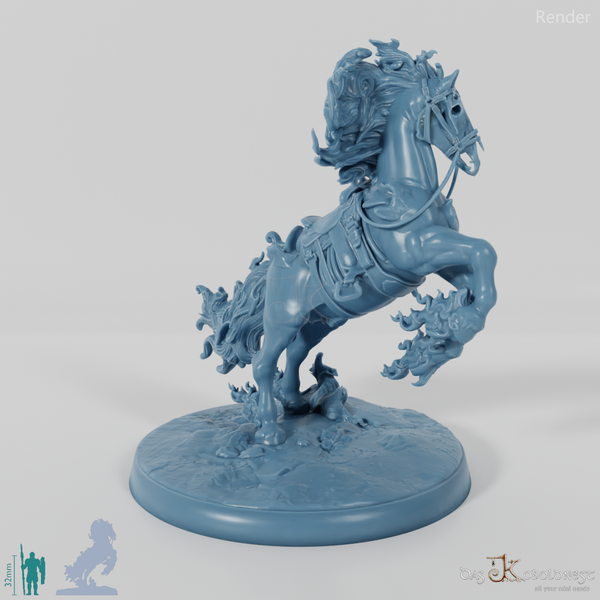 Kalamax, Flammender Nachtmahr - Gesattelt