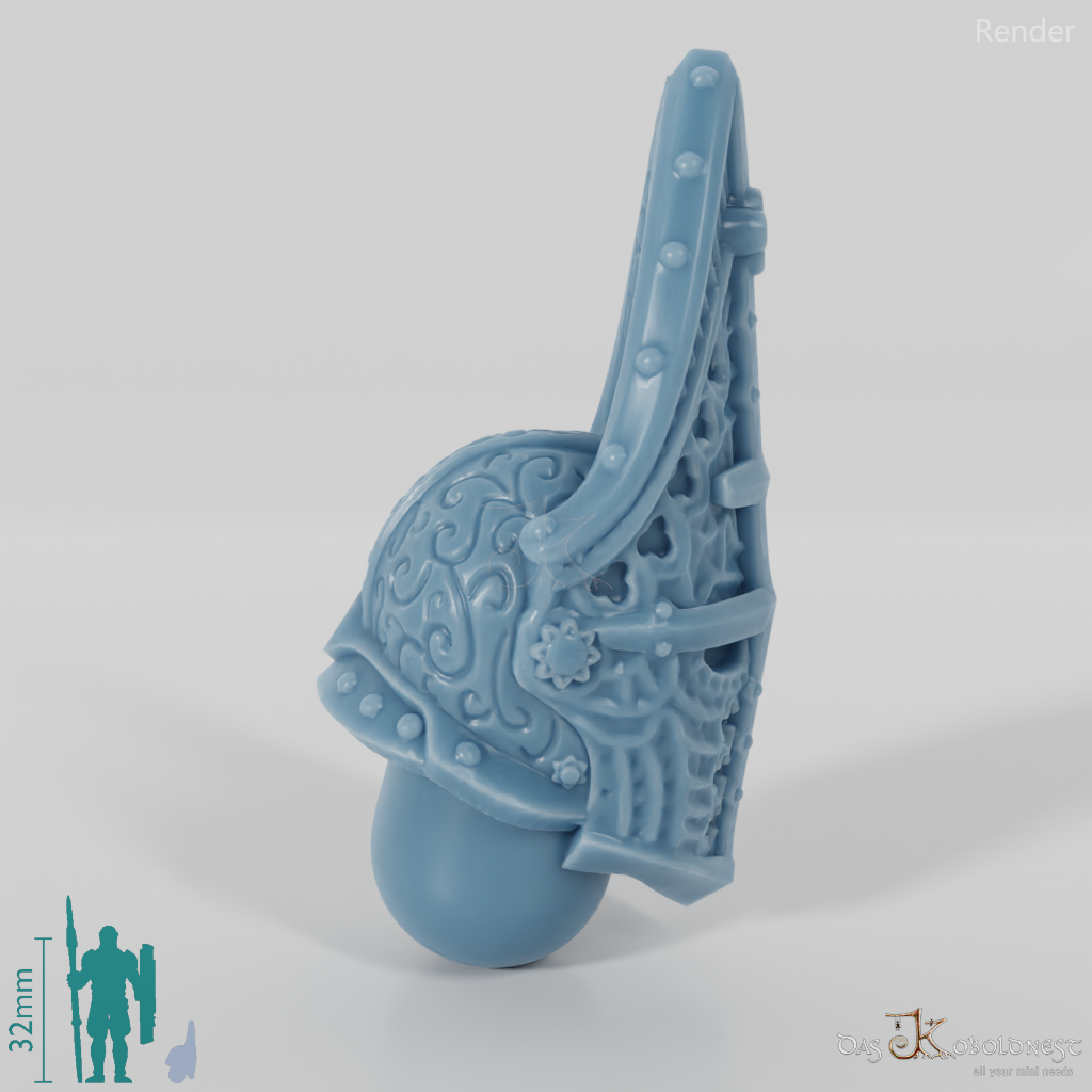 Valiant Battle Mage - Head - Mitre