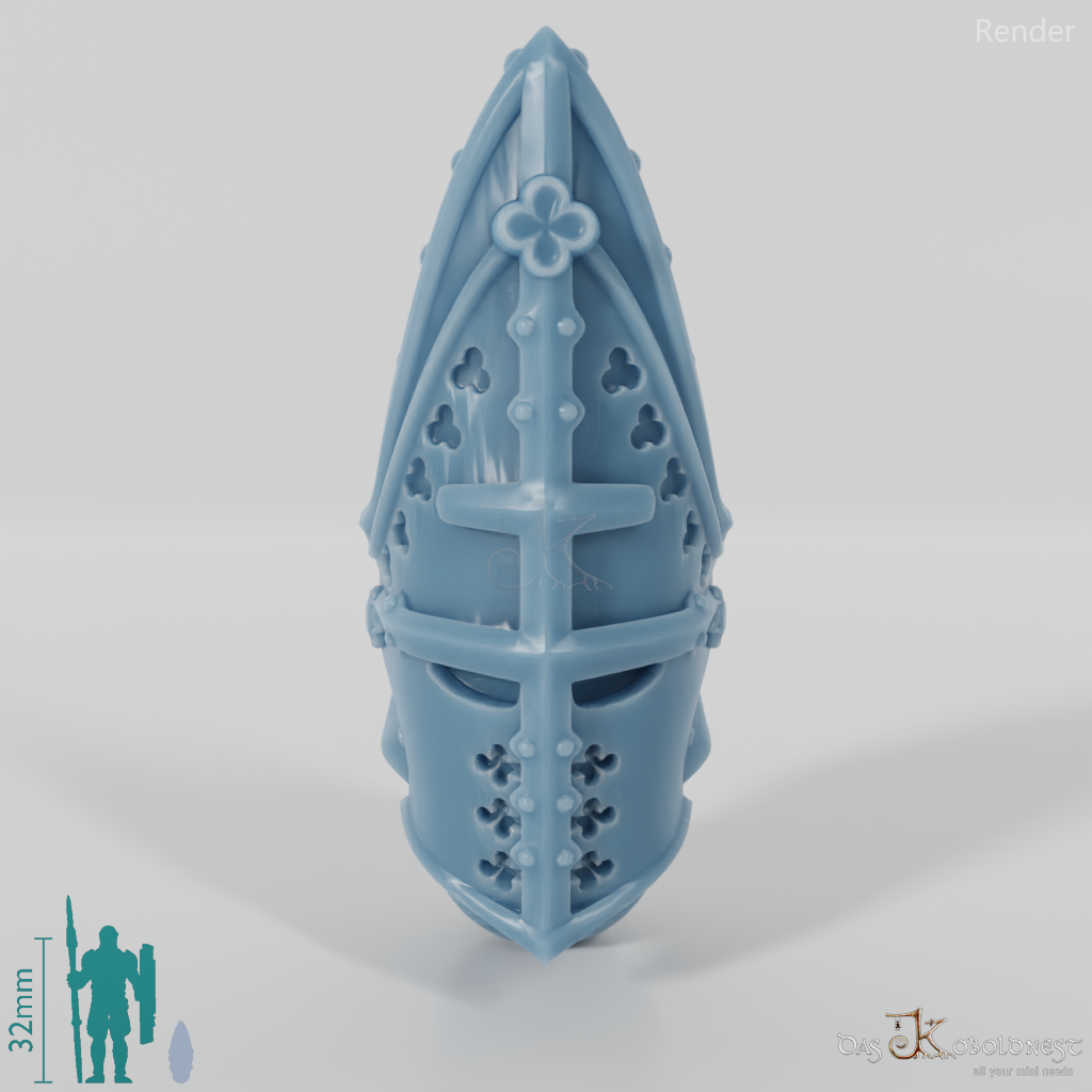 Valiant Battle Mage - Head - Simple Mitre