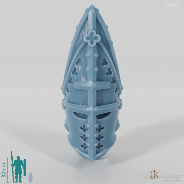 Valiant Battle Mage - Head - Simple Mitre