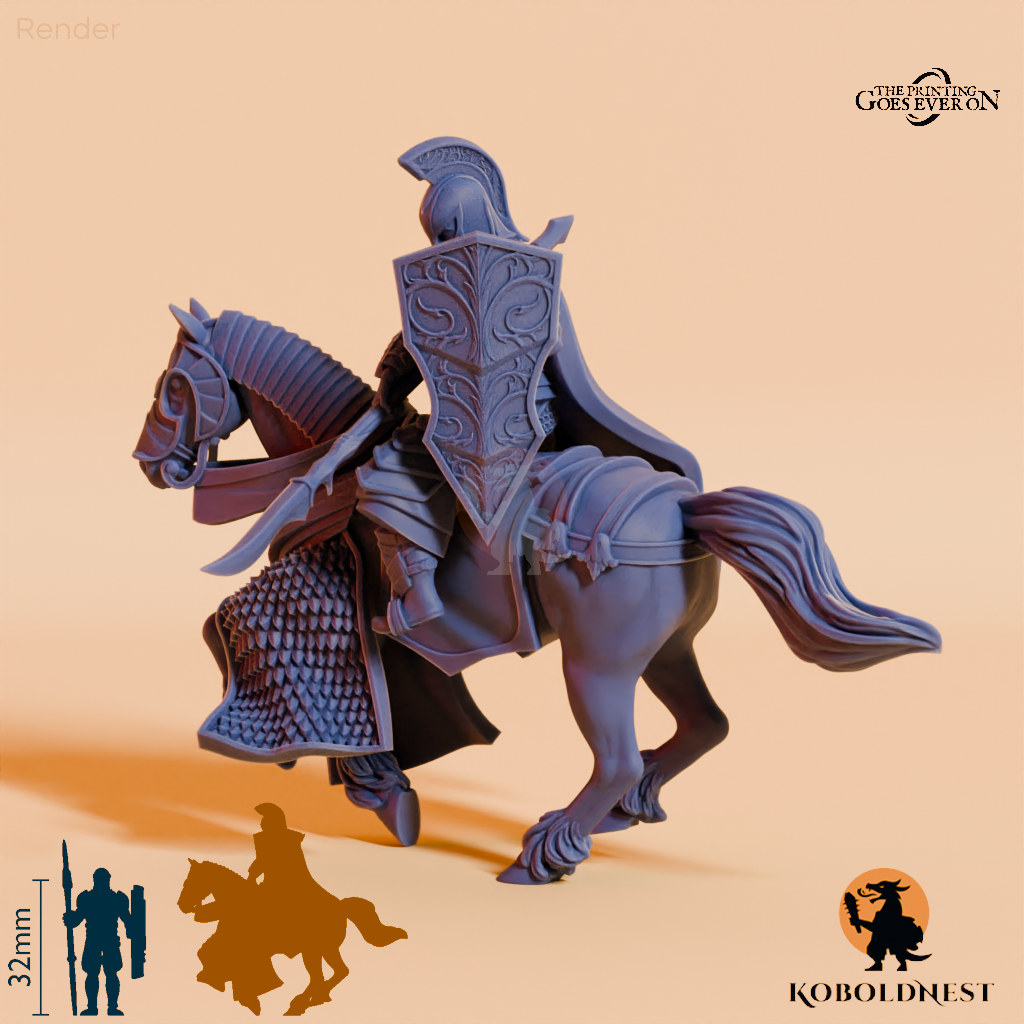 Hochelf - Ritter A (Beritten)
