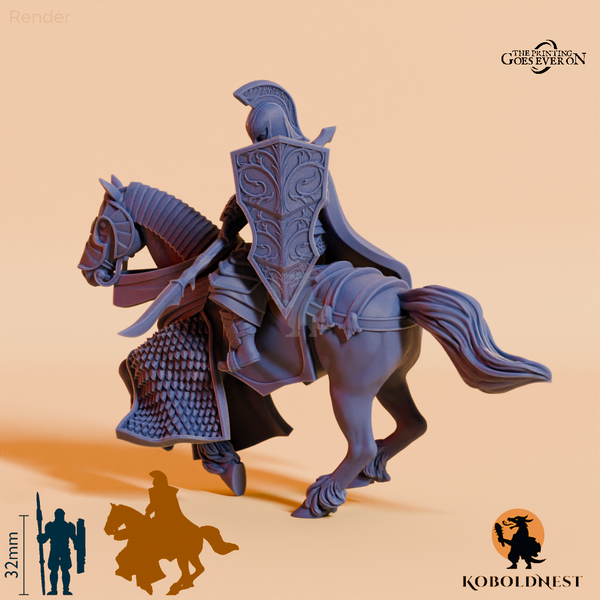 Hochelf - Ritter A (Beritten)