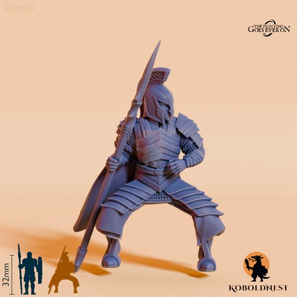 Hochelf - Ritter D (Beritten)