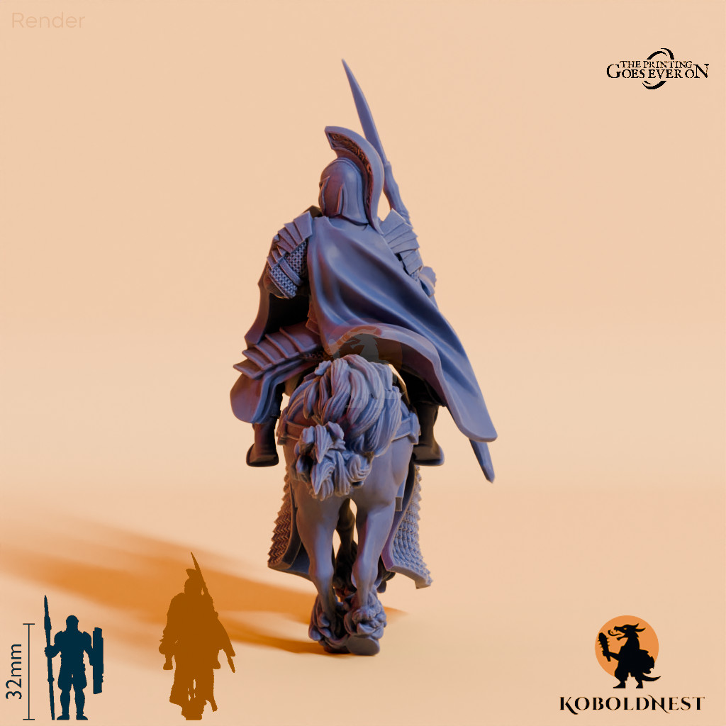 Hochelf - Ritter D (Beritten)
