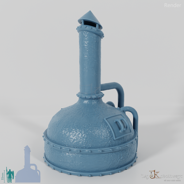 Alkoholherstellung - Braukessel 01