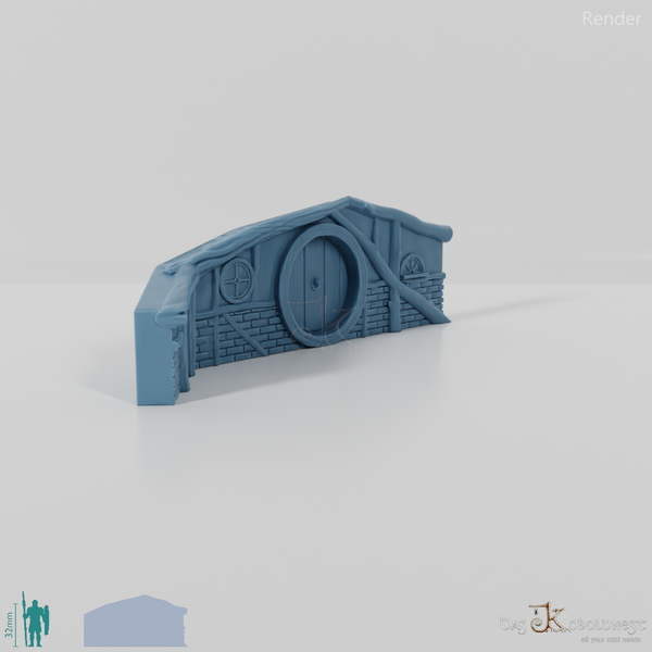 Halblinghöhlenfassade - Klassisch 08