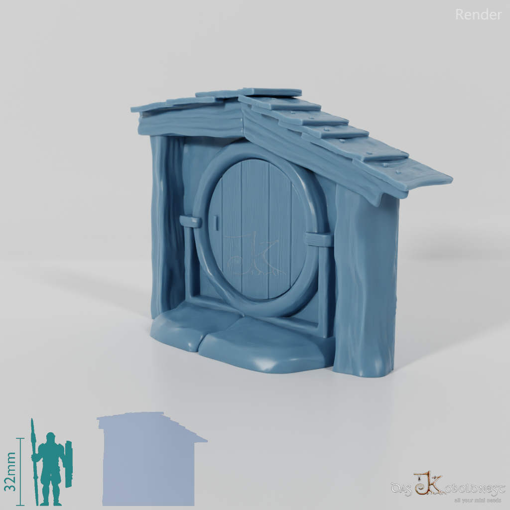 Halblinghöhlenfassade - Klassisch 05