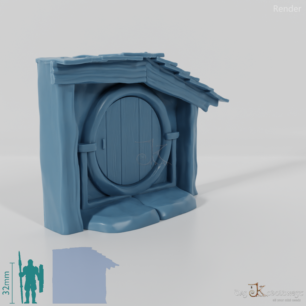 Halblinghöhlenfassade - Klassisch 05