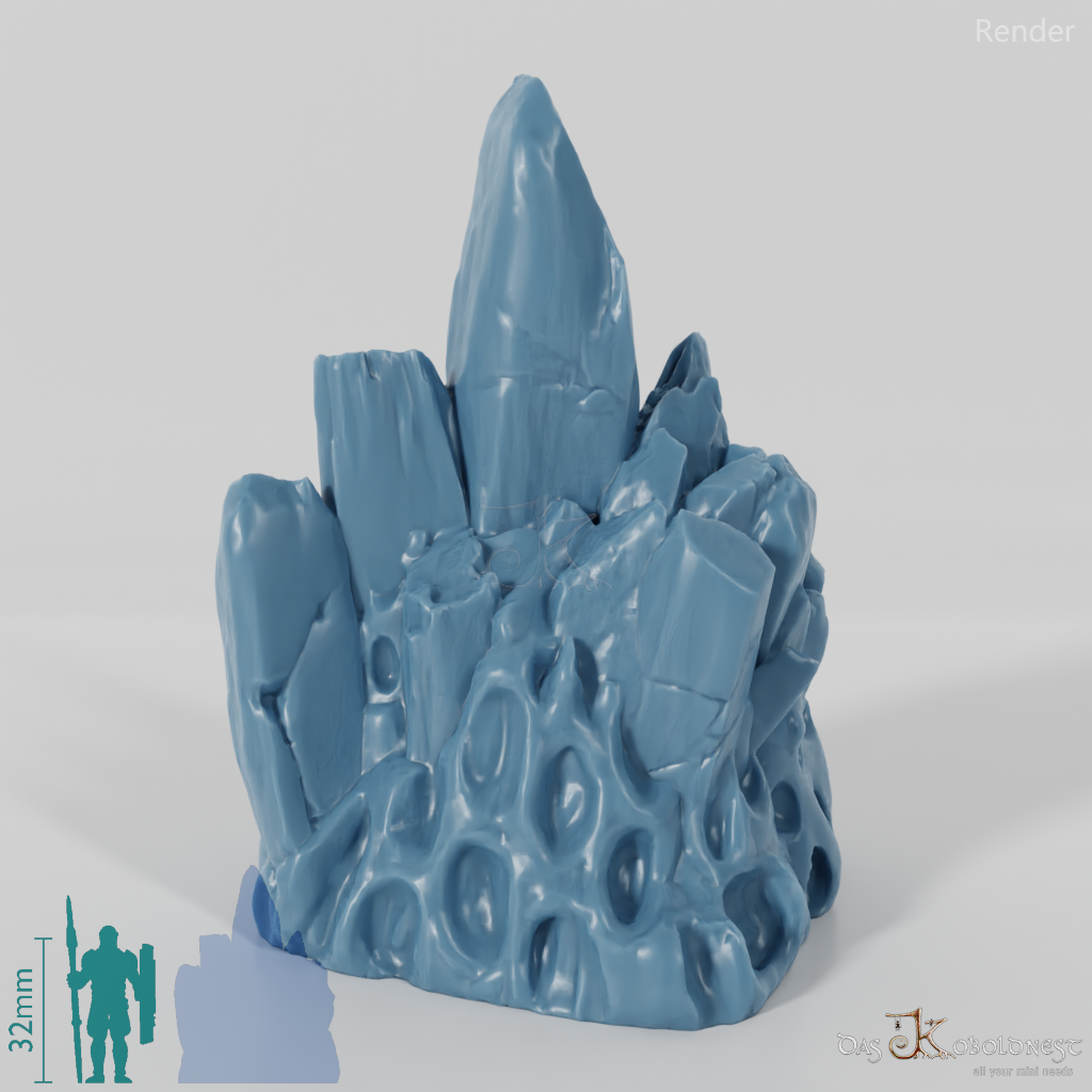 Felsiger Insektenbau