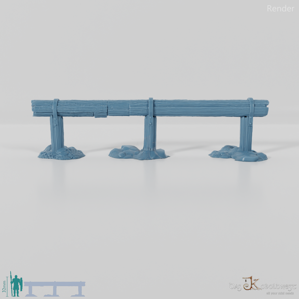 Anbindepfosten - Dreifach